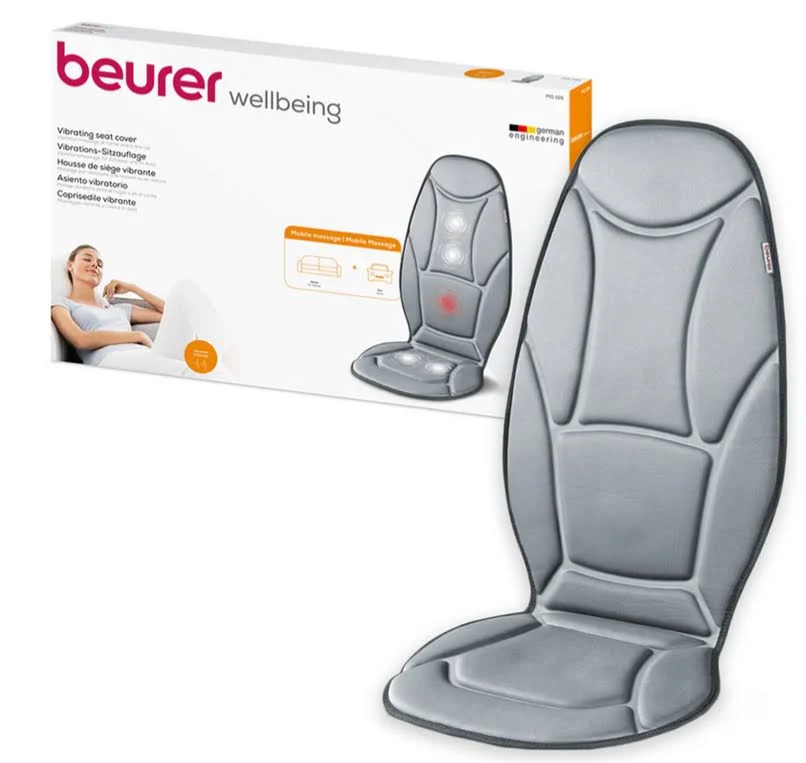 Beurer MG 155 Car Seat Massager with Relaxing Vibration Therapy